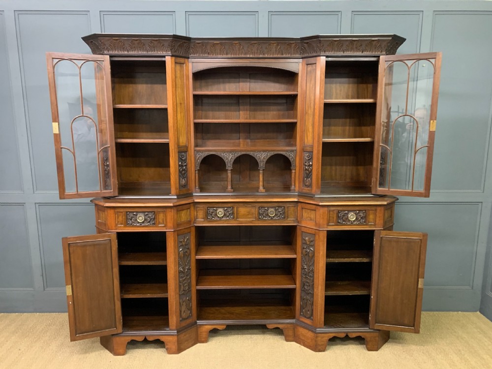 Arts and Crafts Period Walnut Sideboard View XV