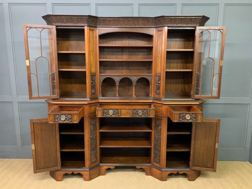 Arts and Crafts Period Walnut Sideboard View XVII