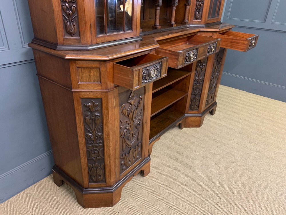 Arts and Crafts Period Walnut Sideboard View XIX