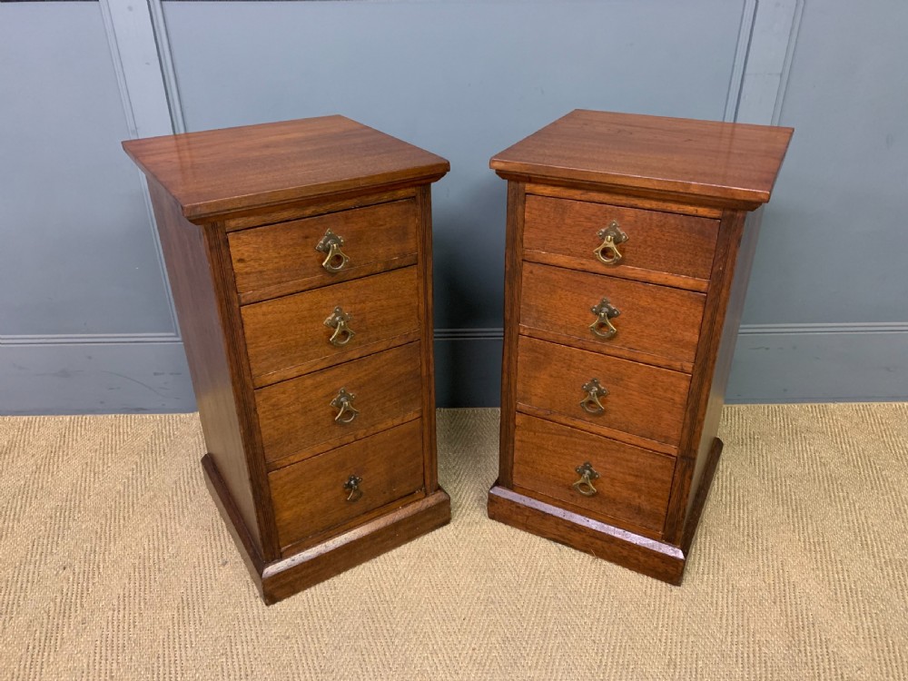 Pair of Victorian Bedside Chests