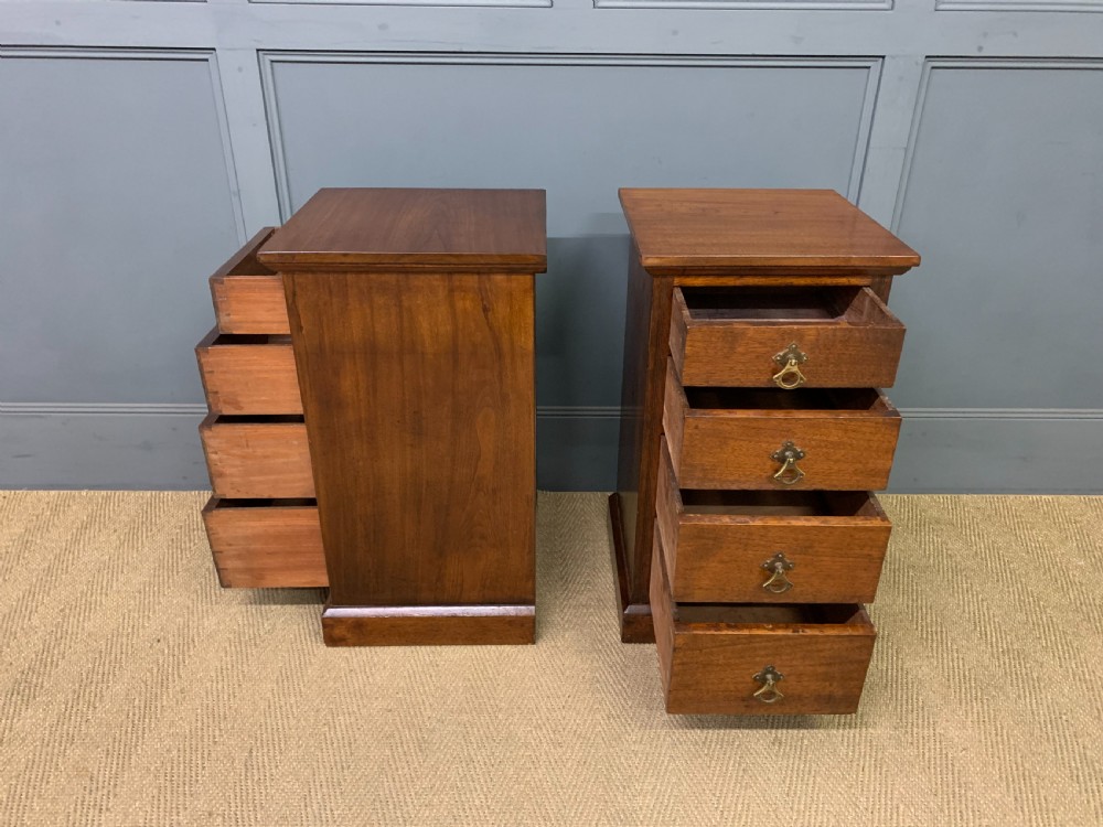 Pair of Victorian Bedside Chests View VI