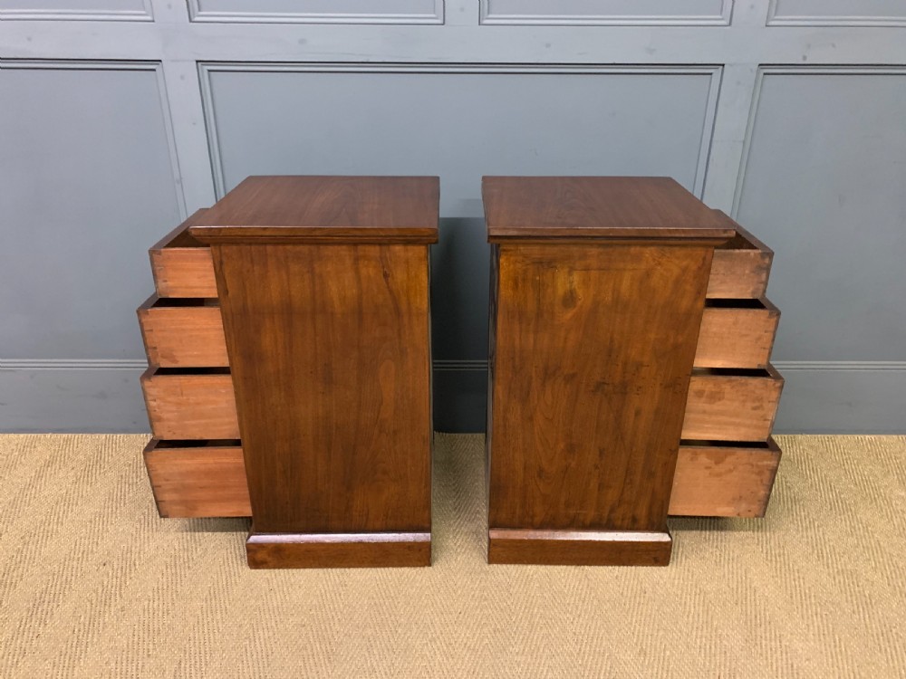 Pair of Victorian Bedside Chests View VII