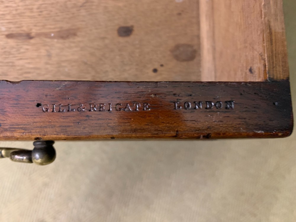 Victorian Mahogany Chippendale Style Writing Desk View XII
