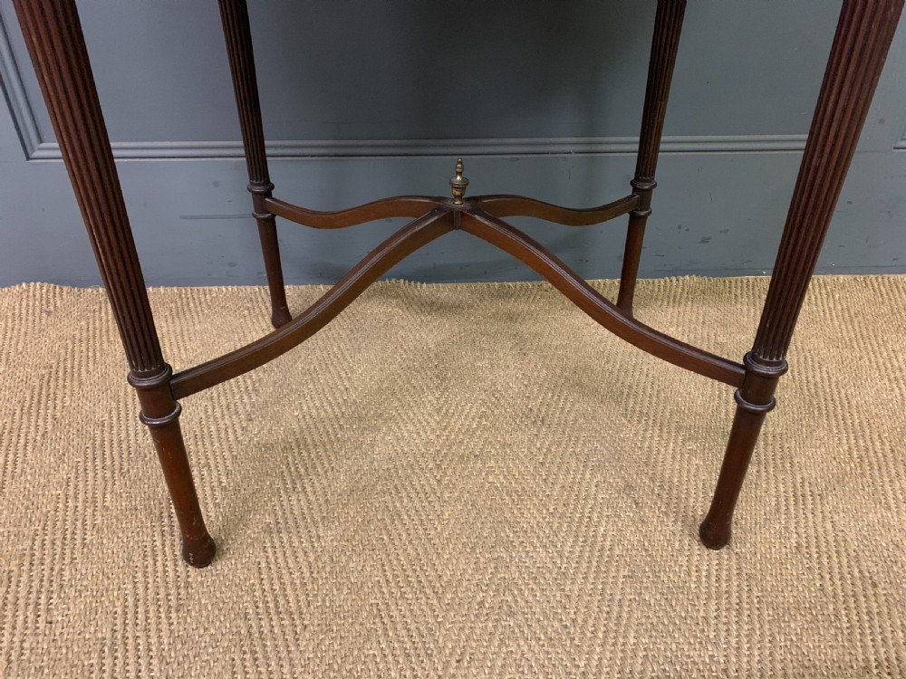 Oval Mahogany Occasional Table View IV