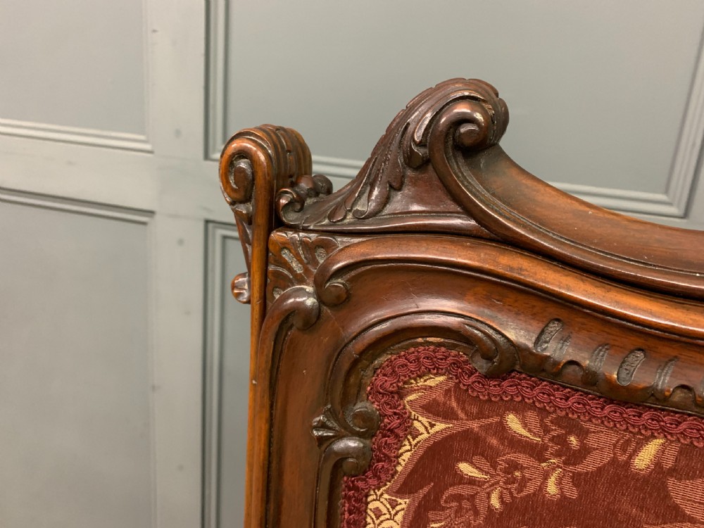 Fine Victorian Mahogany Firescreen View IV