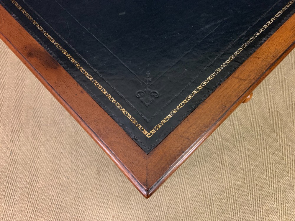 Early 19th Century Mahogany Writing Table View IX