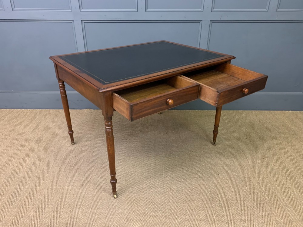 Early 19th Century Mahogany Writing Table View X