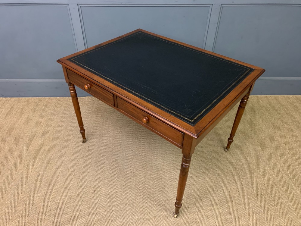 Early 19th Century Mahogany Writing Table View XII
