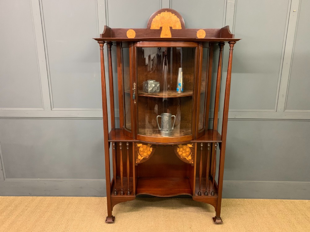 Shapland and Petter Arts and Crafts Display Cabinet View II