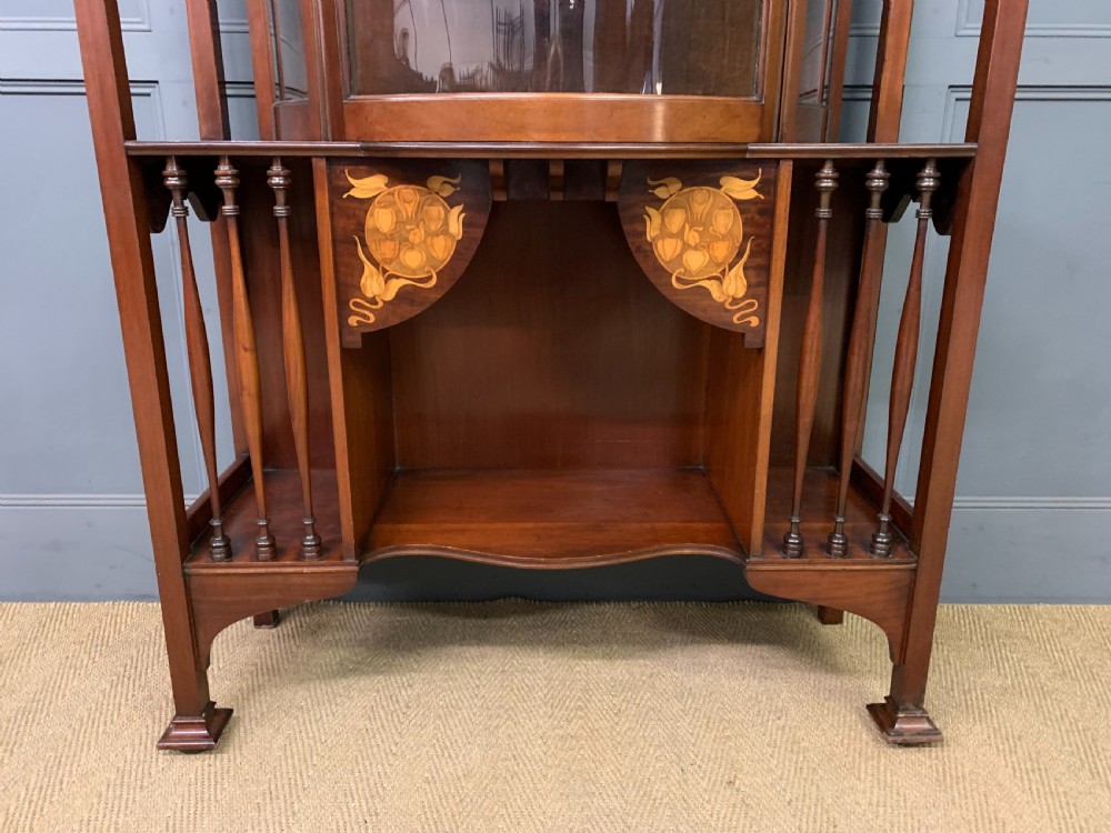 Shapland and Petter Arts and Crafts Display Cabinet View III