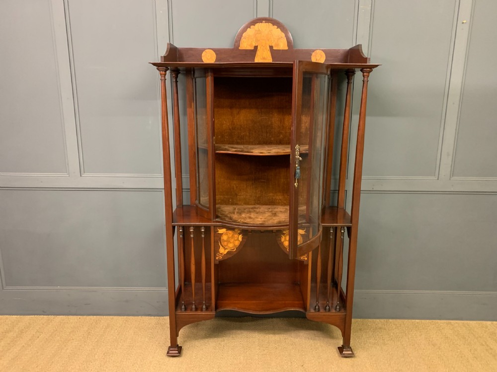 Shapland and Petter Arts and Crafts Display Cabinet View VIII