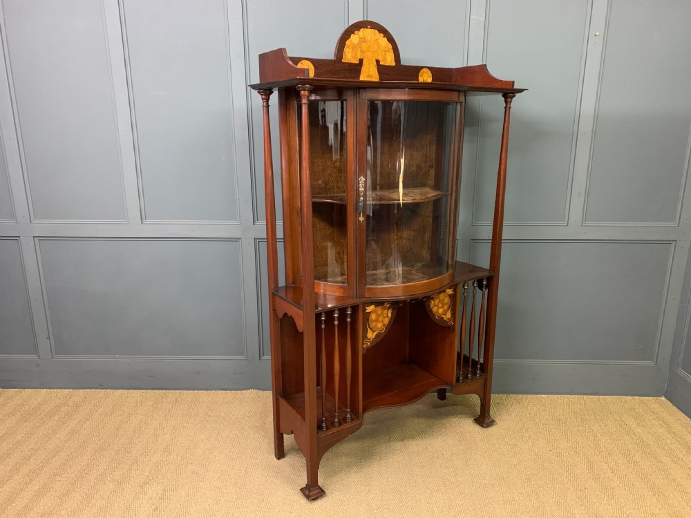 Shapland and Petter Arts and Crafts Display Cabinet View XII