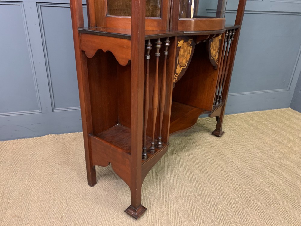 Shapland and Petter Arts and Crafts Display Cabinet View XIV