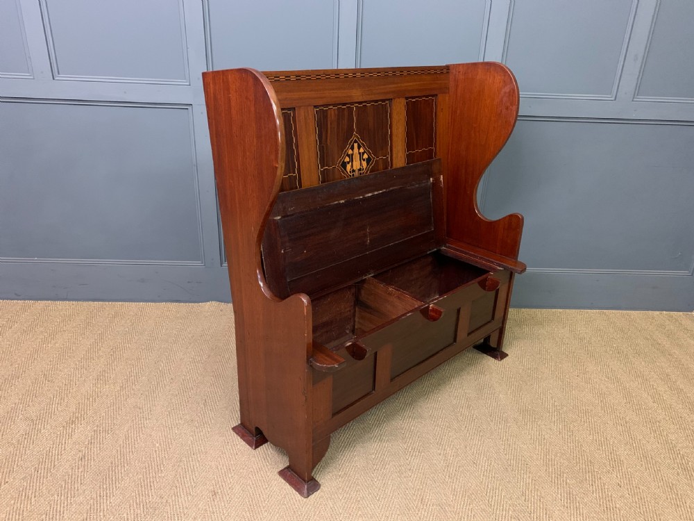 Shapland and Petter Arts and Crafts Bench View VII