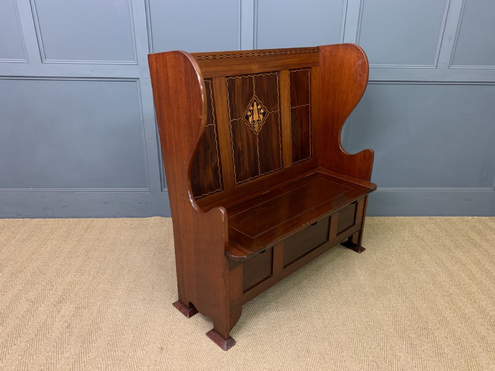 Shapland and Petter Arts and Crafts Bench View VIII
