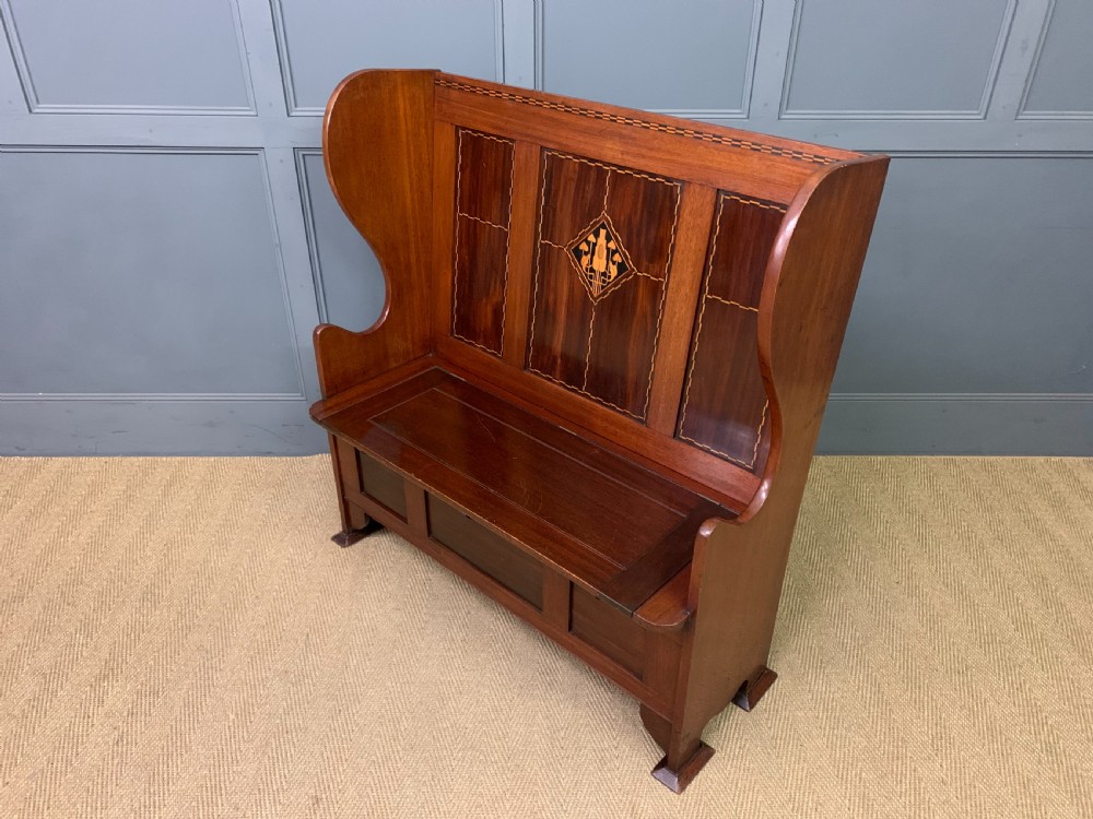 Shapland and Petter Arts and Crafts Bench View X