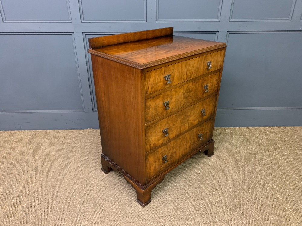 Waring and Gillow Art Deco Burr Walnut Chest of Drawers View IX