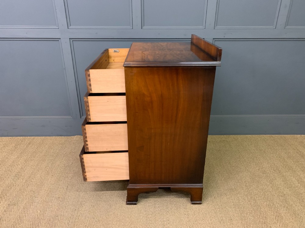 Waring and Gillow Art Deco Burr Walnut Chest of Drawers View XIII