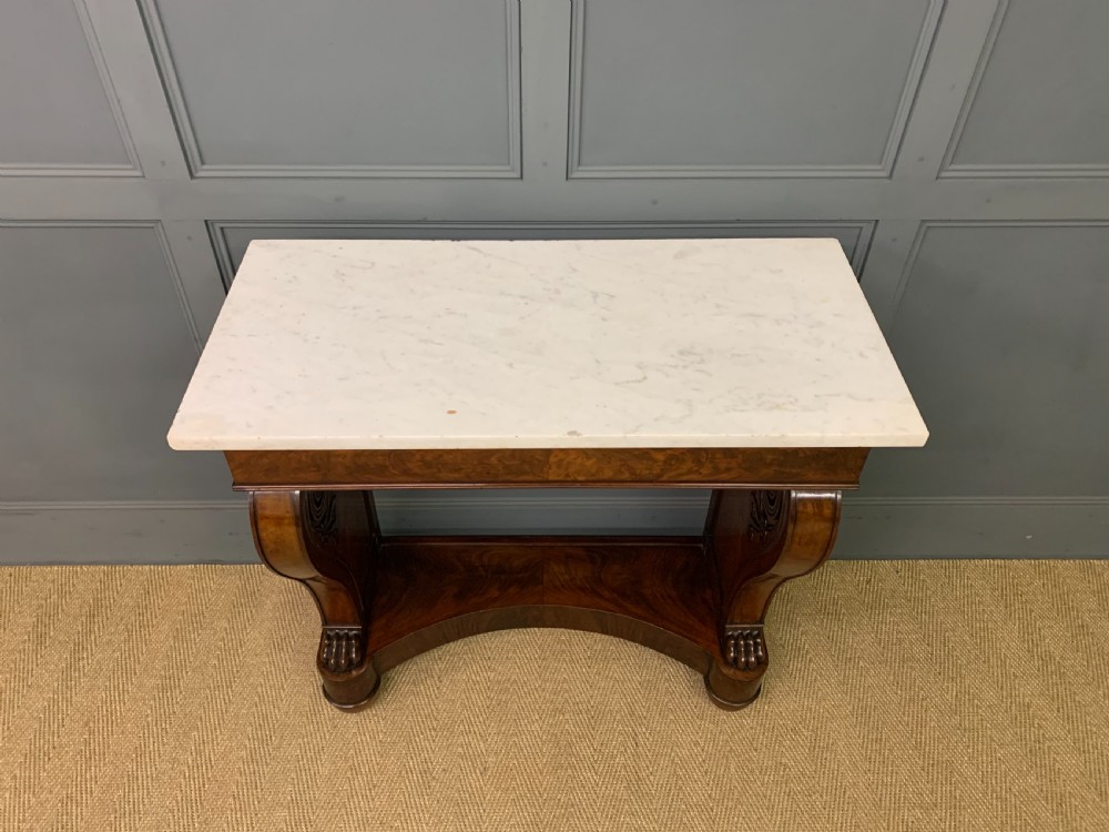 Regency Flame Mahogany Console Table View III