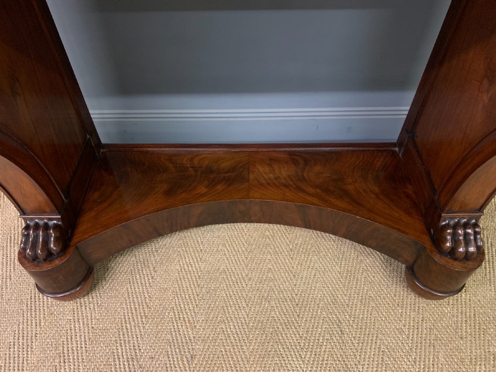 Regency Flame Mahogany Console Table View IV