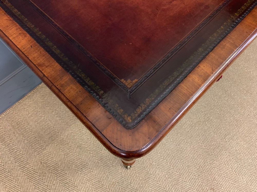 Victorian Mahogany Writing Table View V