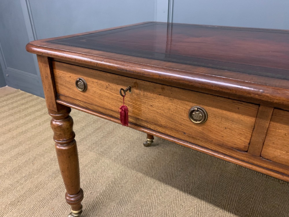 Victorian Mahogany Writing Table View VI