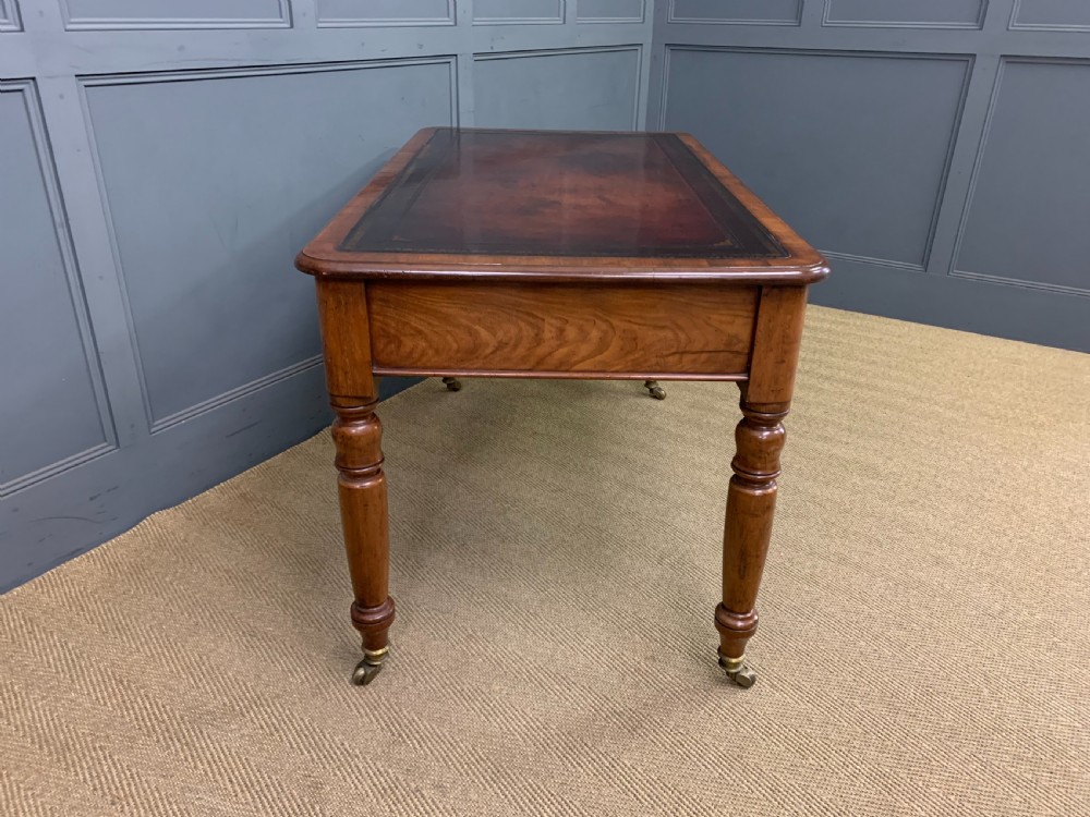 Victorian Mahogany Writing Table View XI