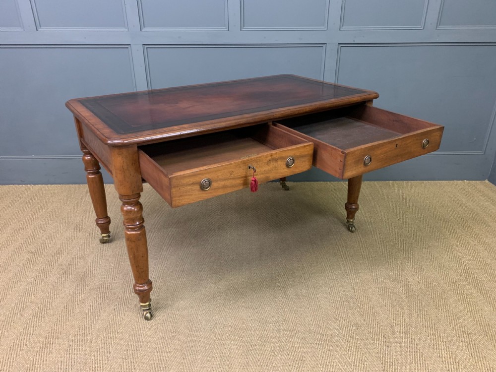 Victorian Mahogany Writing Table View XII