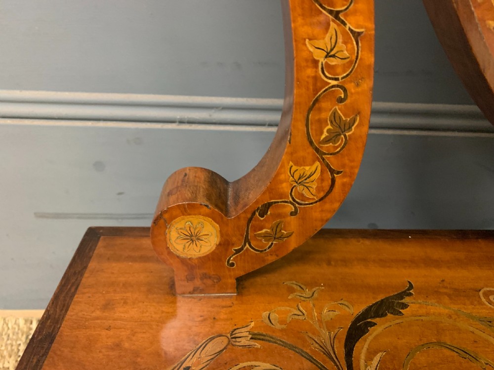 Inlaid Satinwood Dressing Table Mirror View IX