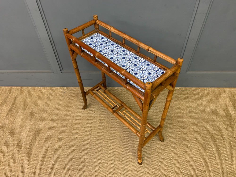 Victorian Bamboo Jardiniere