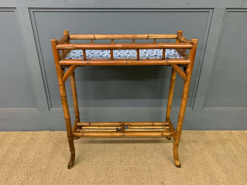 Victorian Bamboo Jardiniere View II