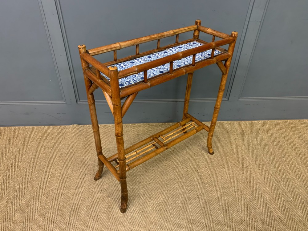 Victorian Bamboo Jardiniere View VIII
