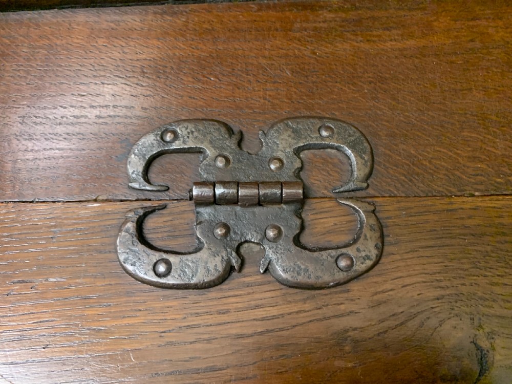 Large 18th Century Carved Oak Settle View XII
