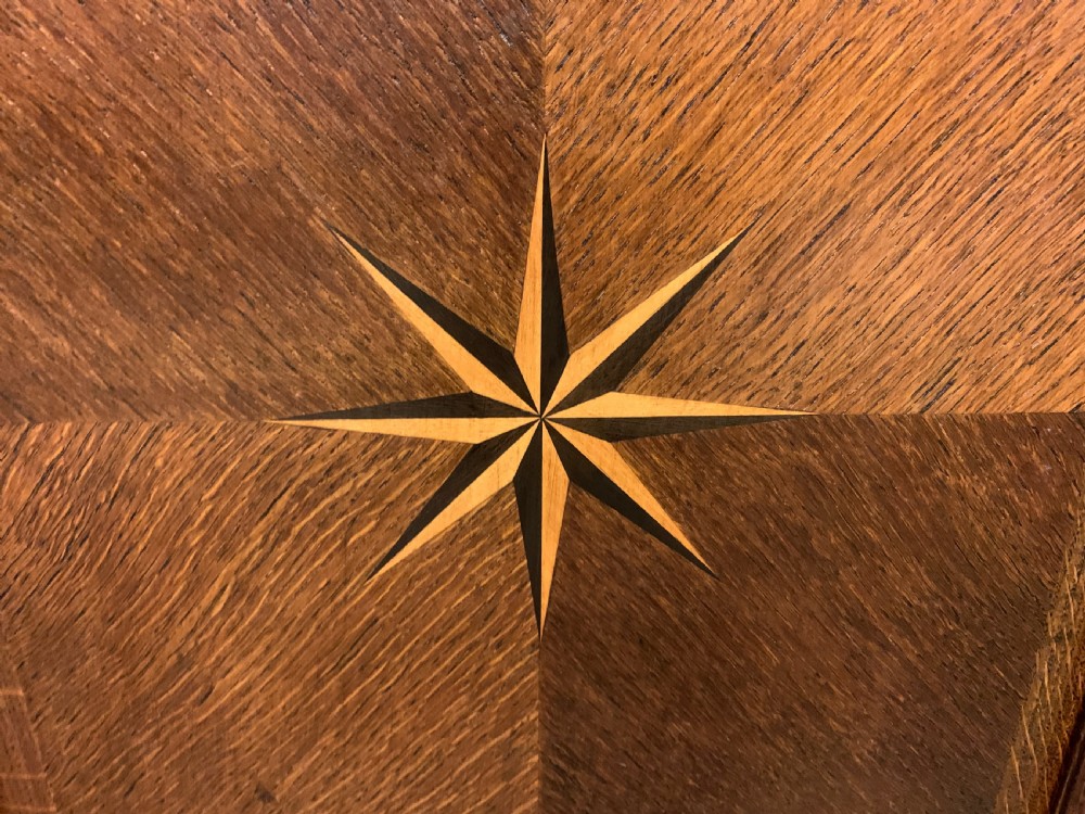 Oak Glazed Bookcase View V