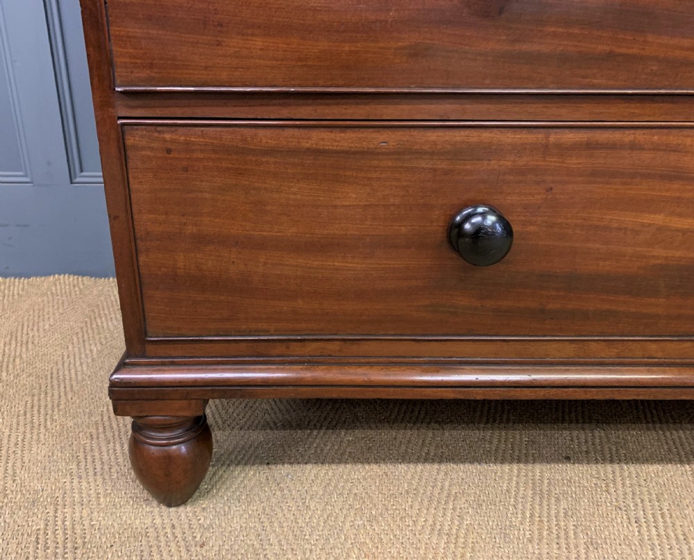 George IV Mahogany Linen Press by Gillows View V