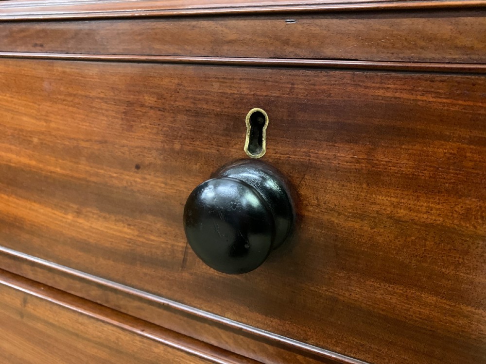 George IV Mahogany Linen Press by Gillows View VII
