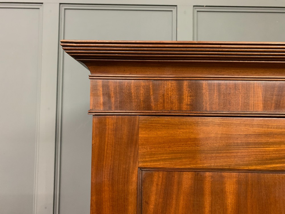 George IV Mahogany Linen Press by Gillows View VIII