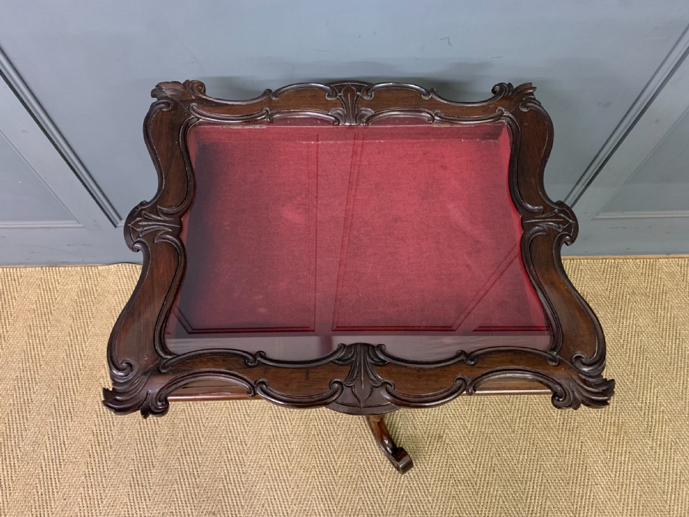 Victorian Rosewood Bijouterie Table View III