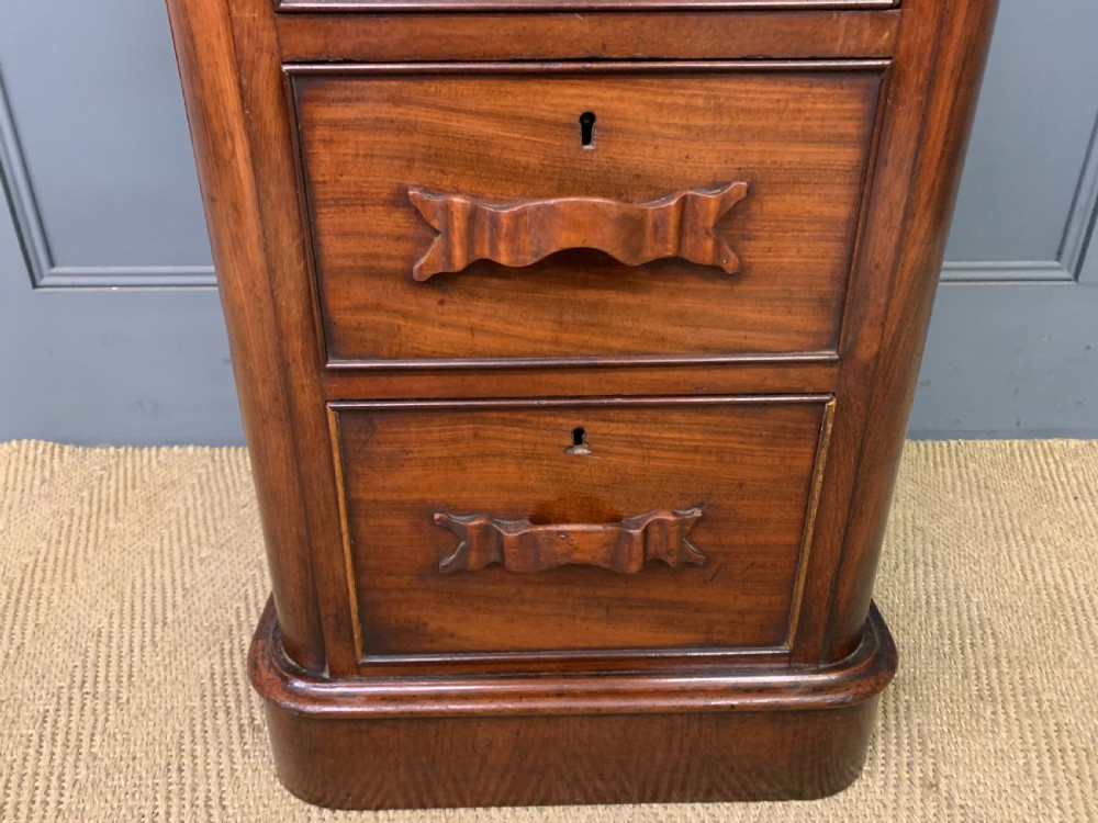 Pair of Victorian Mahogany Bedside Chests View X