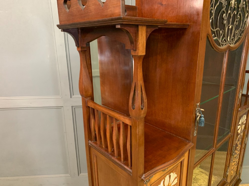 Arts and Crafts Display Cabinet by Shapland and Petter View XIX