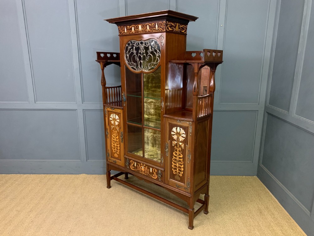 Arts and Crafts Display Cabinet by Shapland and Petter View XXI