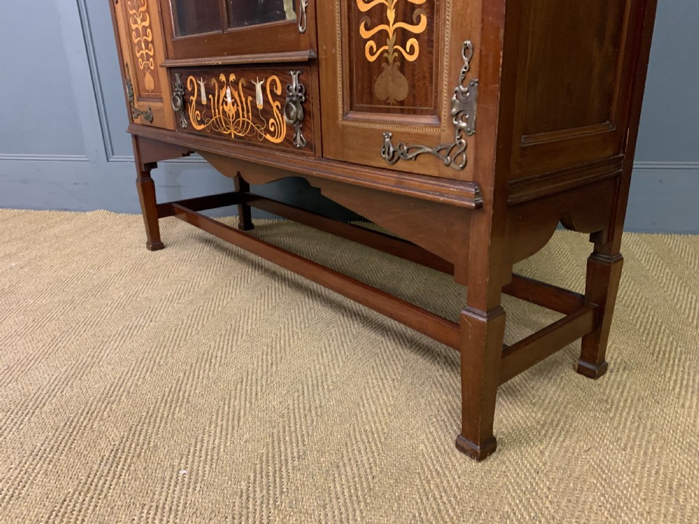 Arts and Crafts Display Cabinet by Shapland and Petter View XXII