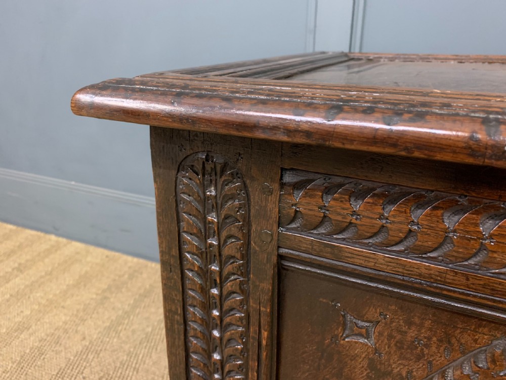 17th Century Oak Coffer View VII