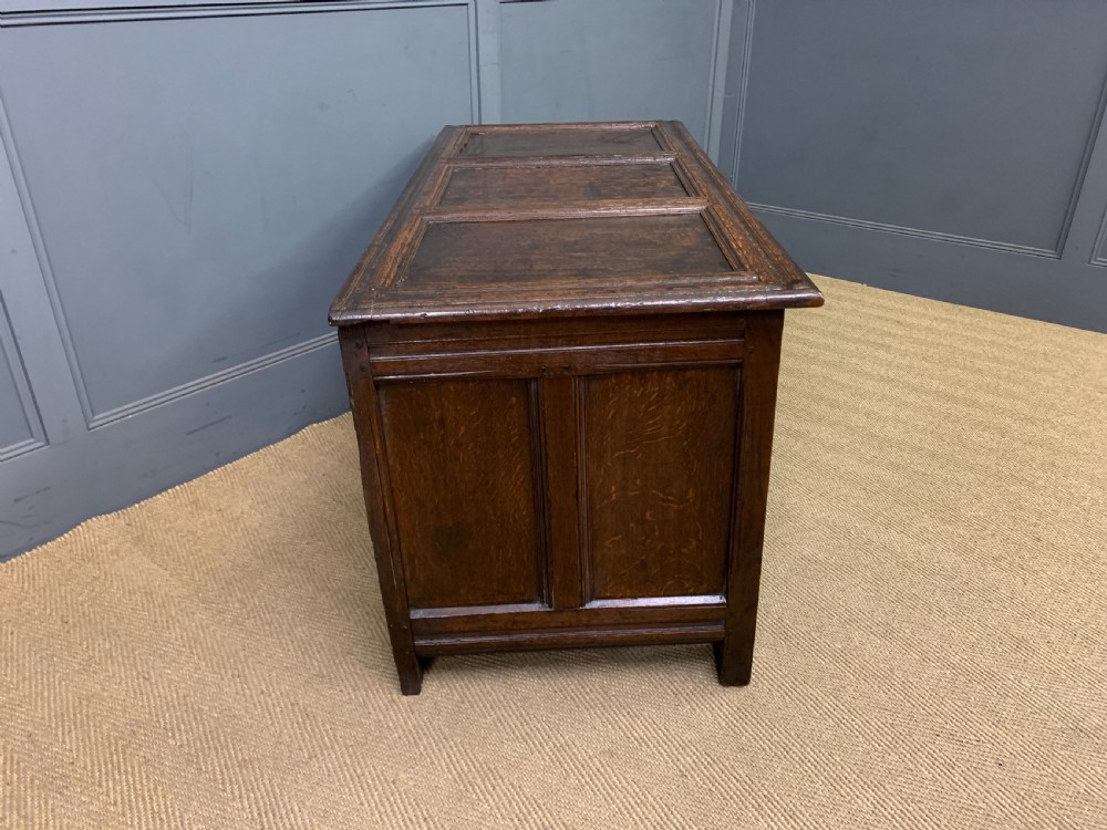 17th Century Oak Coffer View X