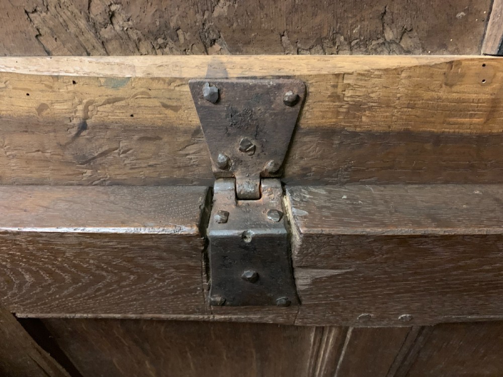 17th Century Oak Coffer View XII