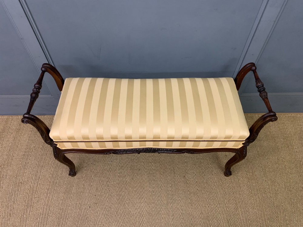 Mahogany Piano Duet Stool View III