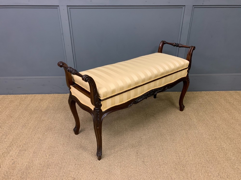 Mahogany Piano Duet Stool View VII