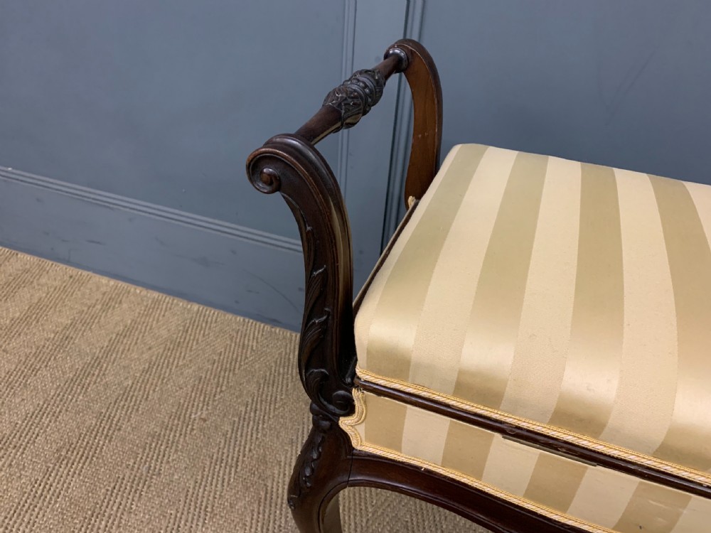 Mahogany Piano Duet Stool View XI