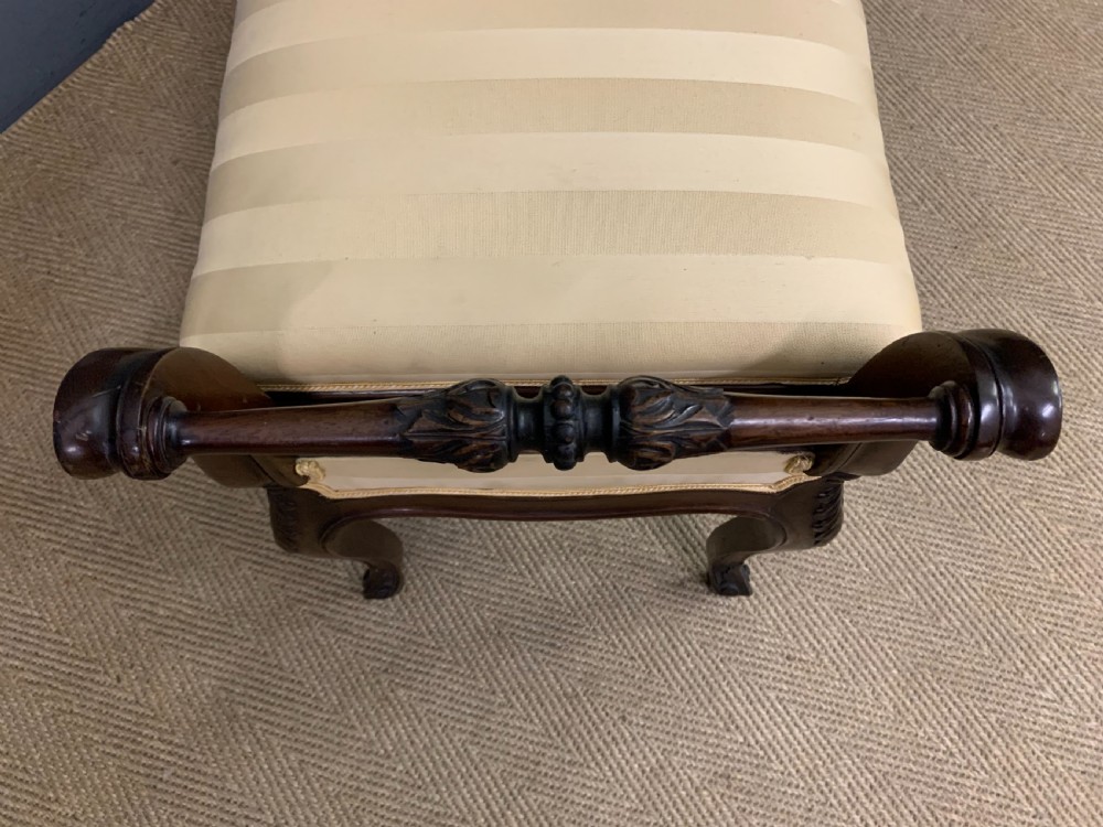 Mahogany Piano Duet Stool View XIII