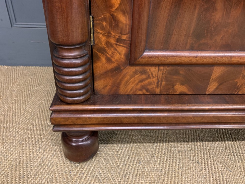William IV Flame Mahogany Wardrobe View II